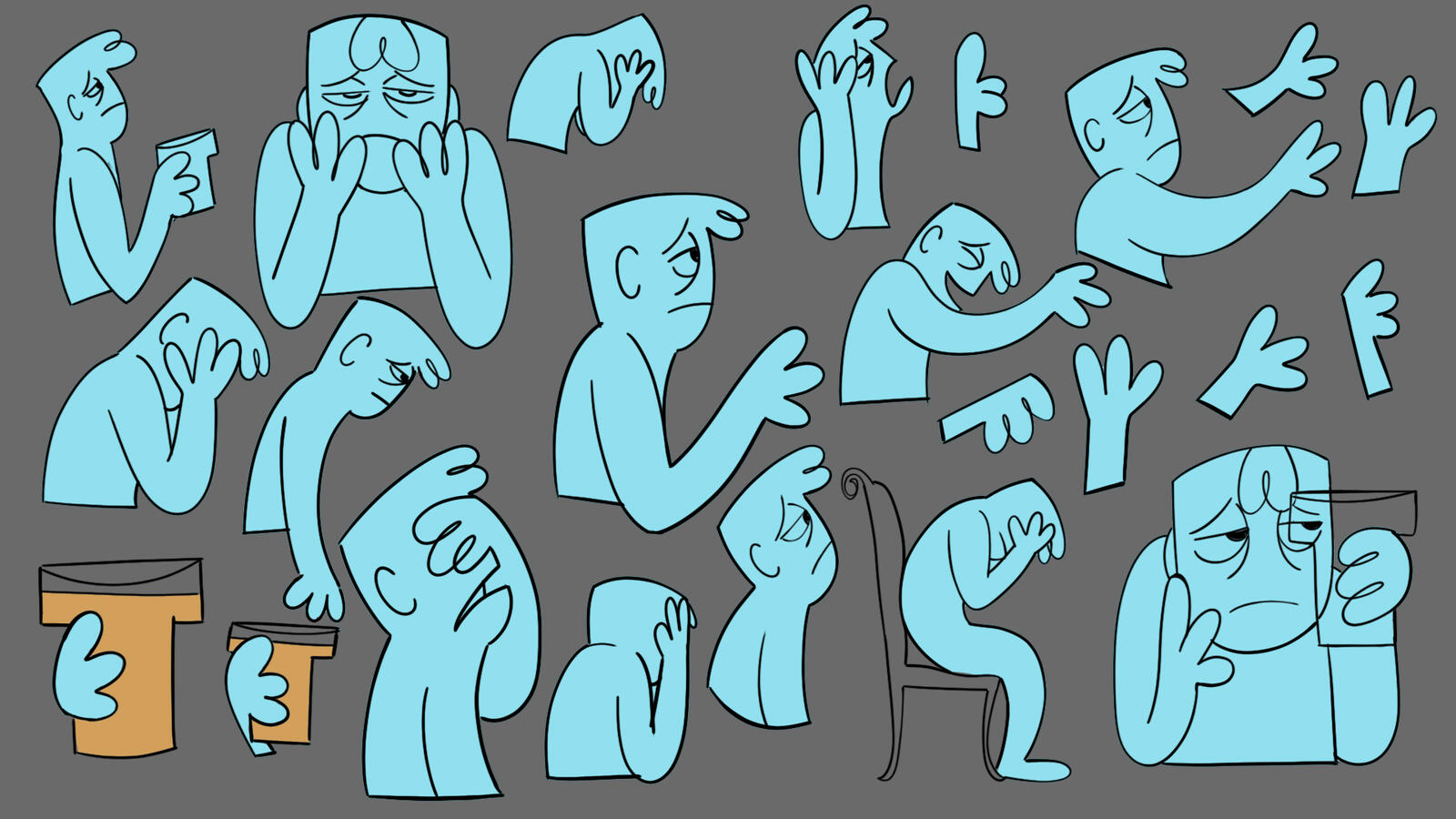 Sad Concept design